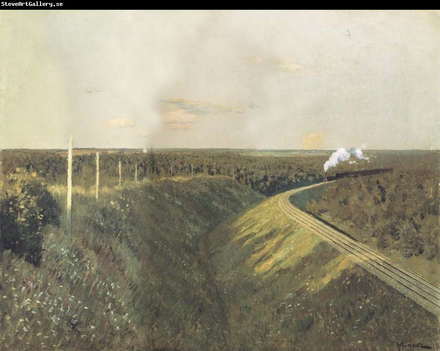 Levitan, Isaak Going train